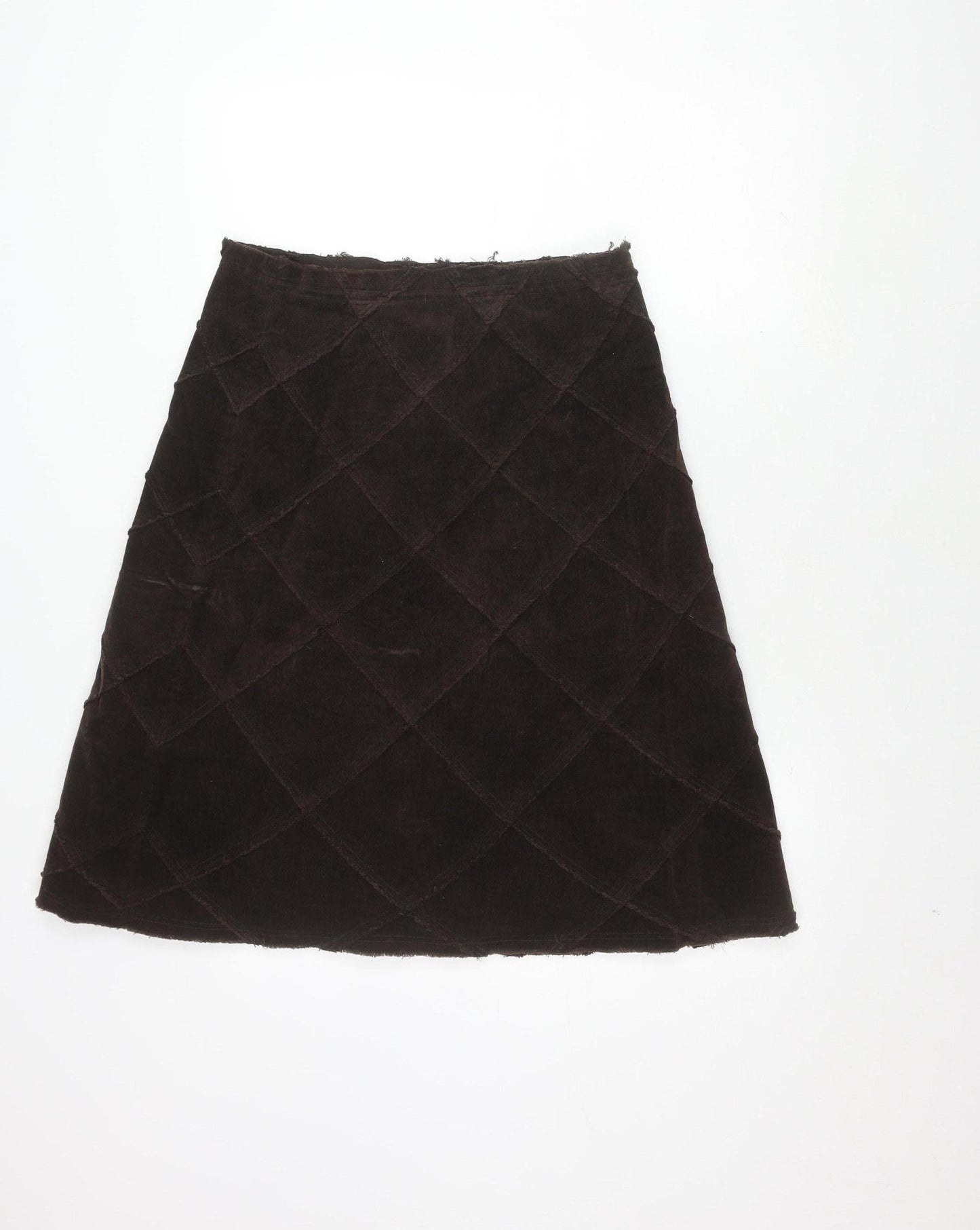 Kew Women's Black Skirt, Size 12, Cotton Blend
