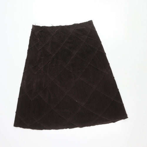 Kew Women's Black Skirt, Size 12, Cotton Blend