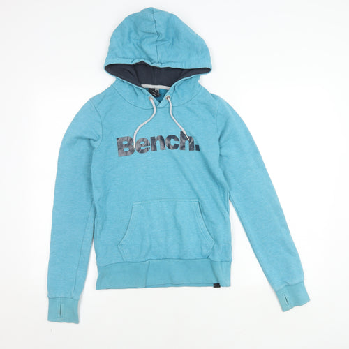 Bench Blue Pullover Hoodie Unisex Adults S