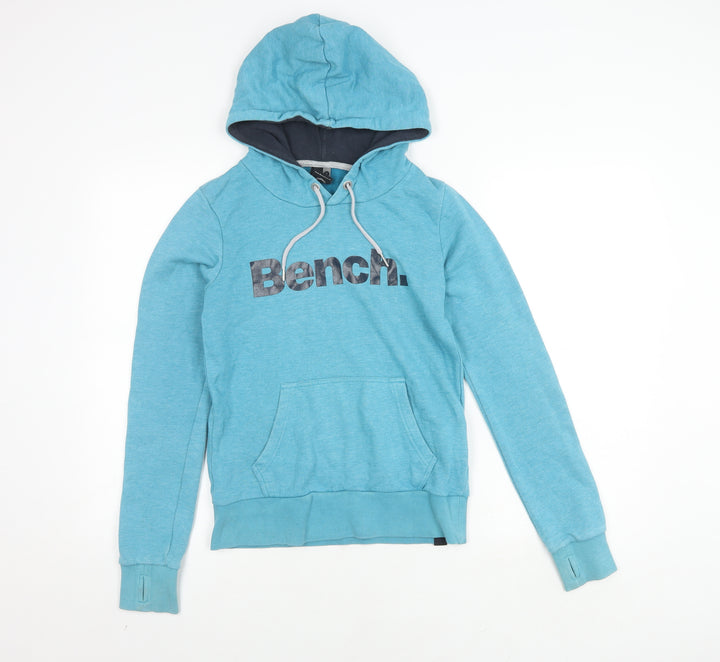 Bench Blue Pullover Hoodie Unisex Adults S