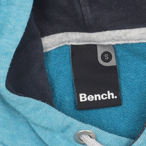 Bench Blue Pullover Hoodie Unisex Adults S