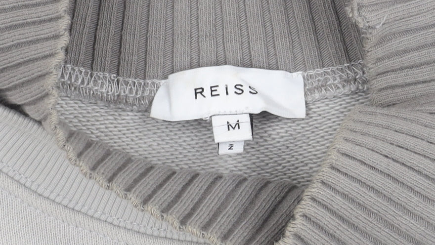 Reiss Women's Grey Knit Jumper, Size M, Casual