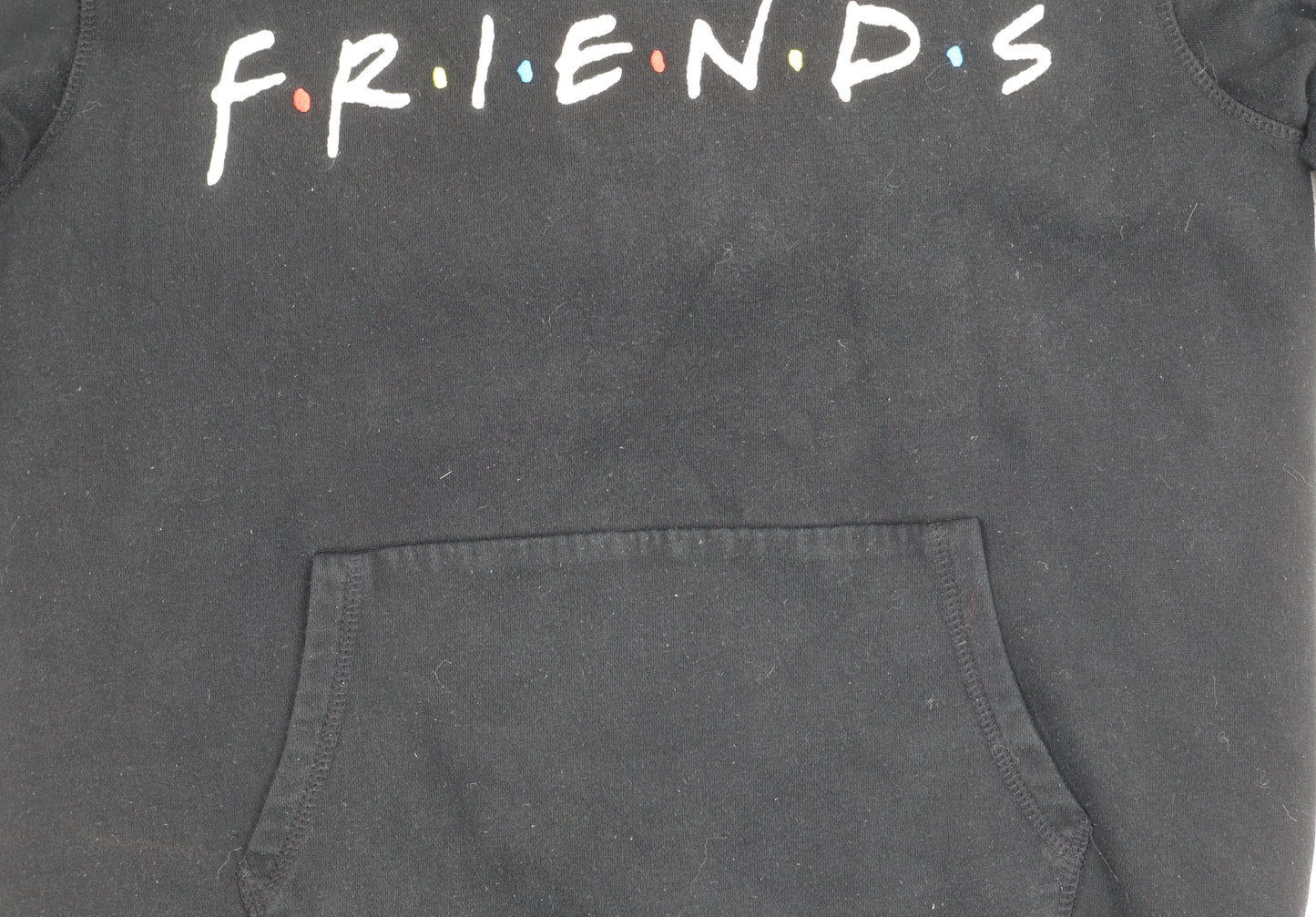 H&M Friends Hoodie for Women, Black, Small, TV Theme