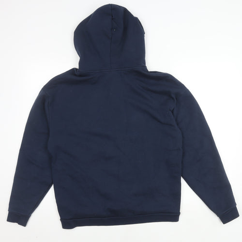 Slazenger Blue Unisex Hooded Jacket Size 8 Casual
