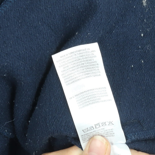 Slazenger Blue Unisex Hooded Jacket Size 8 Casual