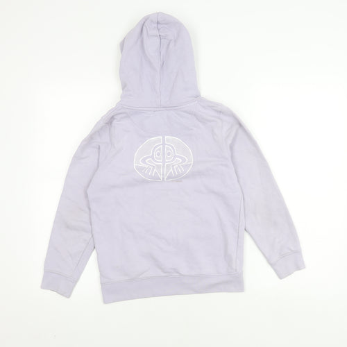 HAGER VOR Girls Purple Pullover Hoodie Cotton Blend