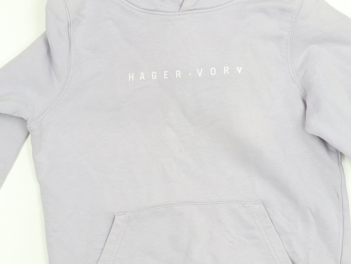 HAGER VOR Girls Purple Pullover Hoodie Cotton Blend