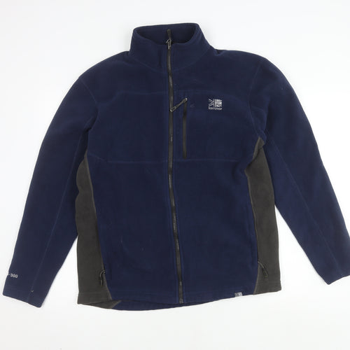 Karrimor Men's Blue Fleece Jacket L - Outdoor Hiking