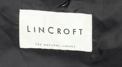 Lincroft Men's Black Wool Blazer, Size 40R, Formal Wear