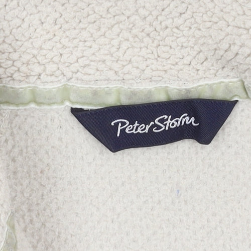 Peter Storm Women's Ivory Fleece Sweatshirt Size 12
