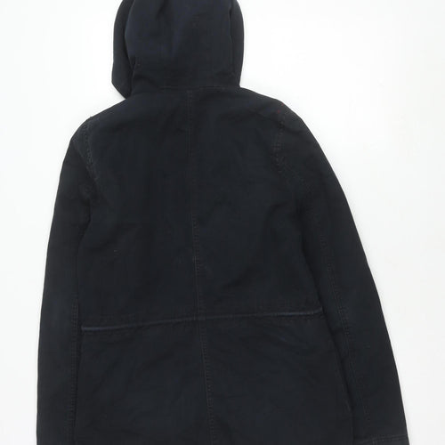 Adidas Women's Black Parka Jacket, S, Hooded Zip