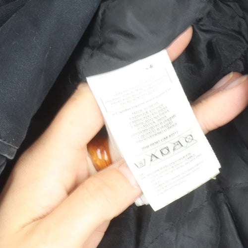 Adidas Women's Black Parka Jacket, S, Hooded Zip