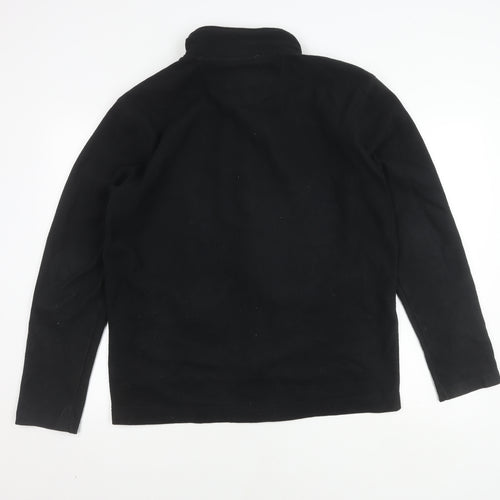 Peter Storm Men's Fleece Jacket Large Black Regular Fit