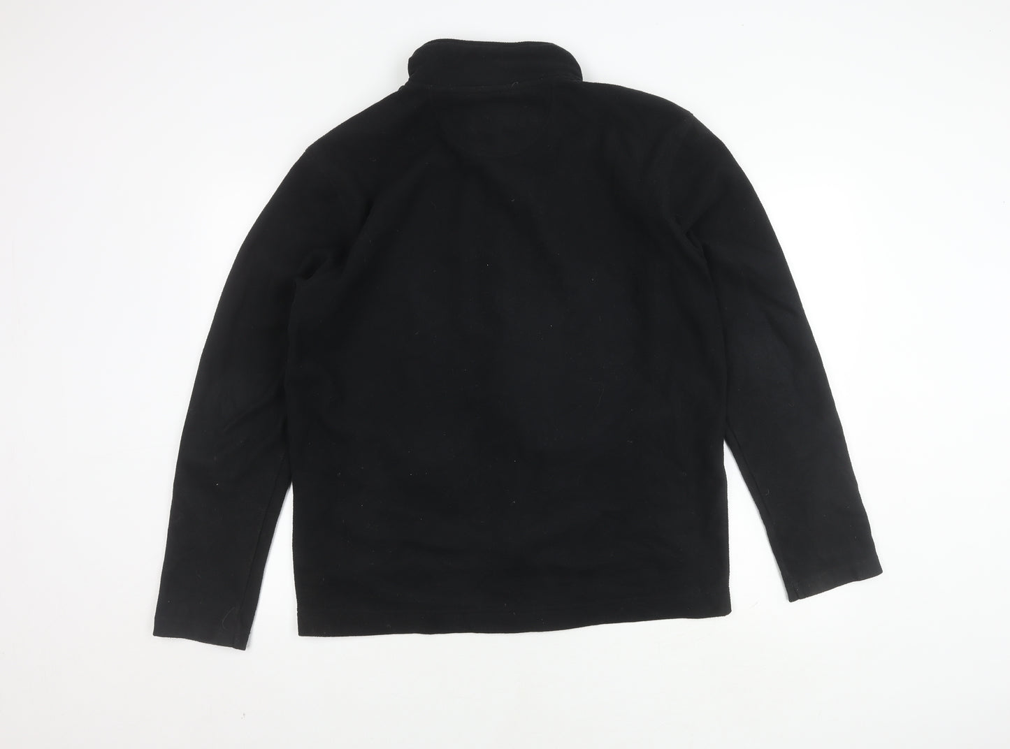 Peter Storm Men's Fleece Jacket Large Black Regular Fit