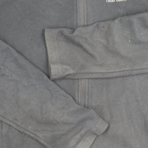 Peter Storm Men's Fleece Jacket Large Black Regular Fit