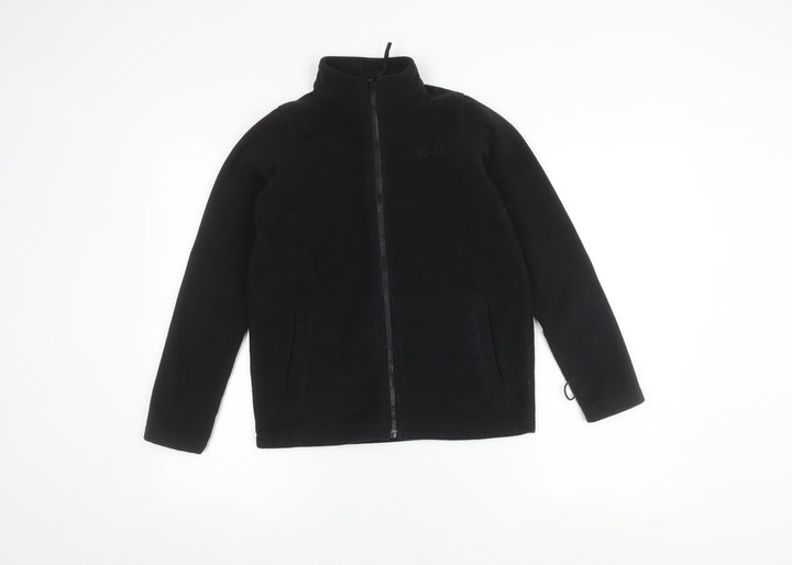 TOG24 Boys Black Polyester Basic Jacket 11-12 Years
