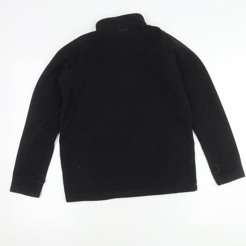 TOG24 Boys Black Polyester Basic Jacket 11-12 Years