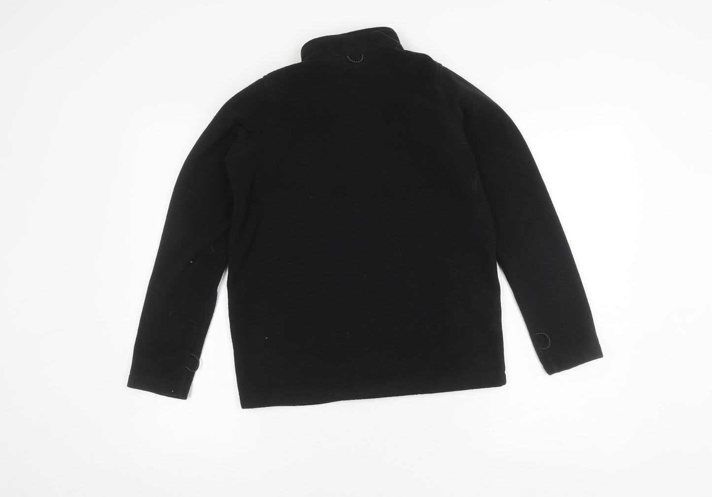 TOG24 Boys Black Polyester Basic Jacket 11-12 Years