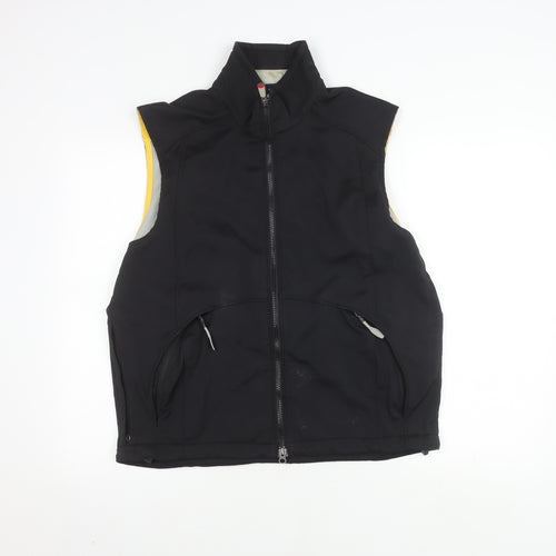GAP Men's Medium Black Polyester Waistcoat