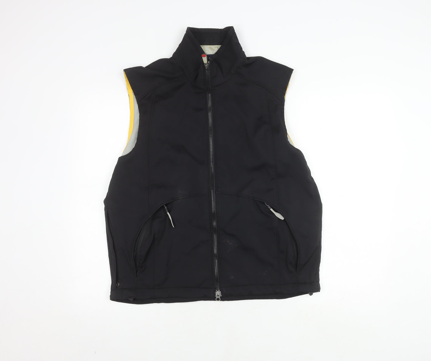 GAP Men's Medium Black Polyester Waistcoat
