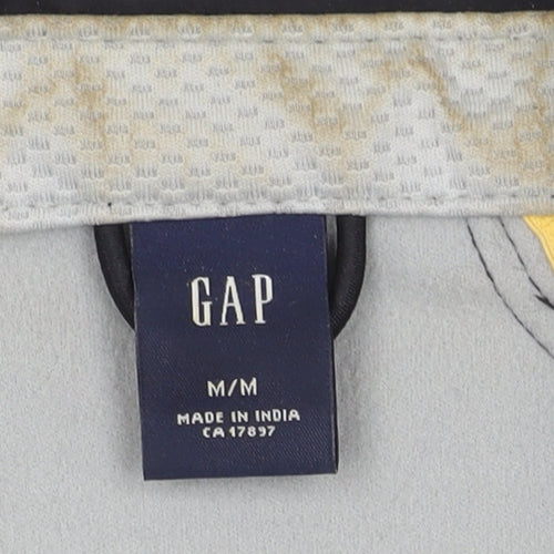 GAP Men's Medium Black Polyester Waistcoat