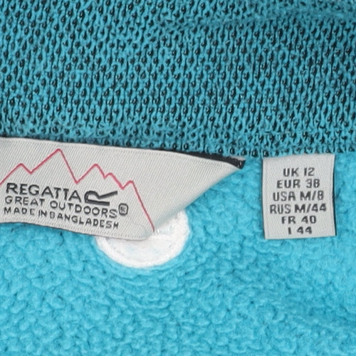 Regatta Women’s Blue Fleece Pullover Sweatshirt Size 12