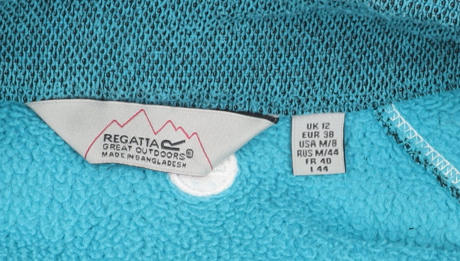 Regatta Women’s Blue Fleece Pullover Sweatshirt Size 12