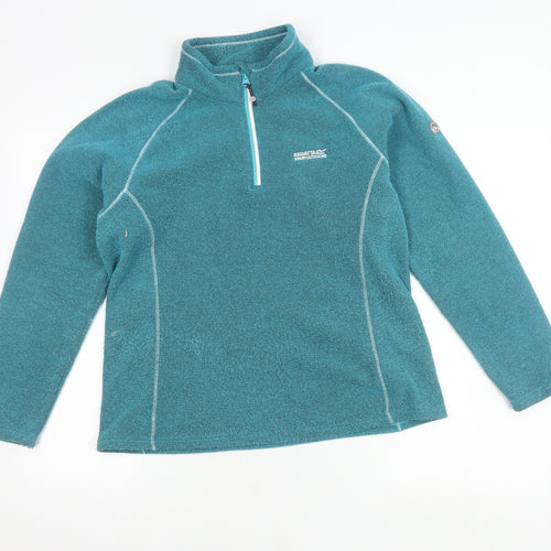 Regatta Women’s Blue Fleece Pullover Sweatshirt Size 12