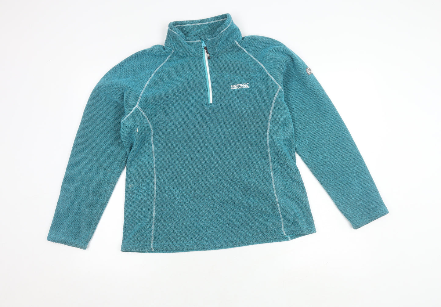 Regatta Women’s Blue Fleece Pullover Sweatshirt Size 12