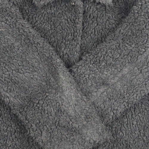 & Other Stories Women's Black Long Coat Size 6