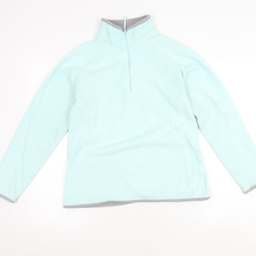 Mountain Warehouse Women's Blue Fleece Size 12 Sweatshirt