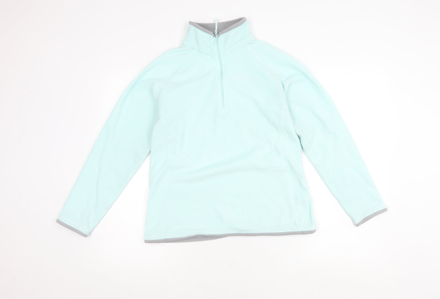 Mountain Warehouse Women's Blue Fleece Size 12 Sweatshirt