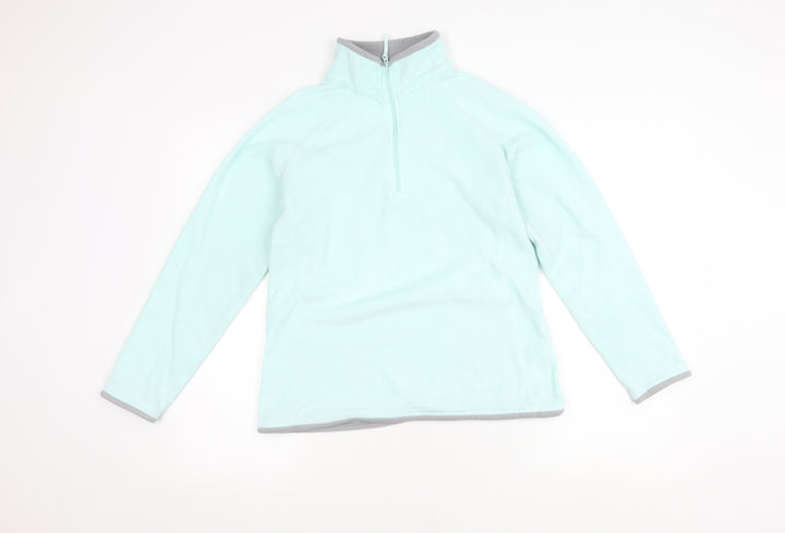 Mountain Warehouse Women's Blue Fleece Size 12 Sweatshirt