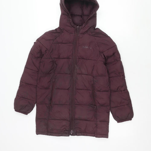 Mountain Warehouse Girls Purple Puffer Jacket 9-10 Years