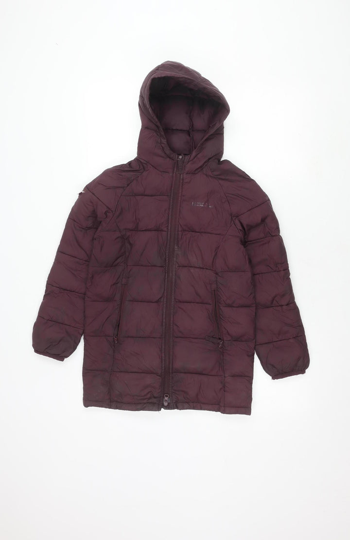 Mountain Warehouse Girls Purple Puffer Jacket 9-10 Years