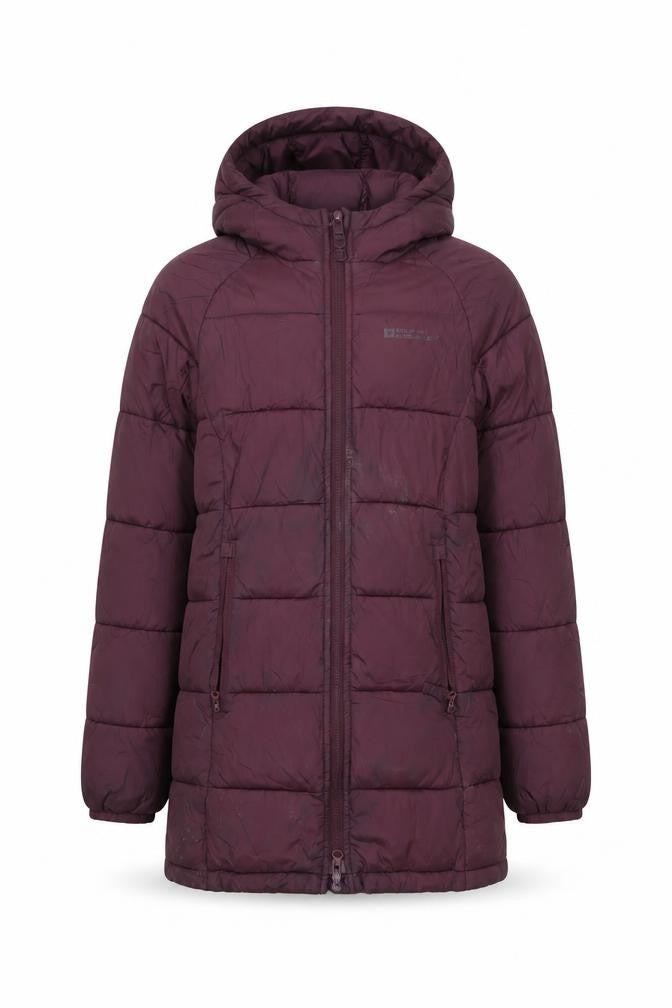 Mountain Warehouse Girls Purple Puffer Jacket 9-10 Years