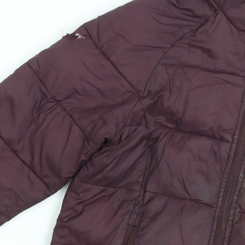 Mountain Warehouse Girls Purple Puffer Jacket 9-10 Years