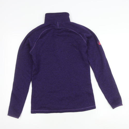 North Ridge Women’s Purple Zip Sweatshirt Size 8