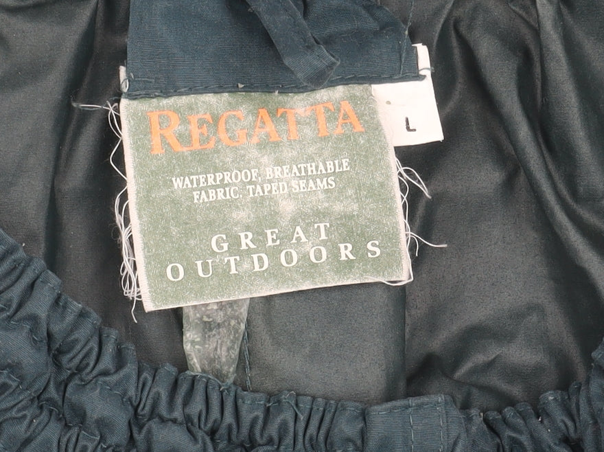 Regatta Men's Blue Rain Trousers Size L Waterproof