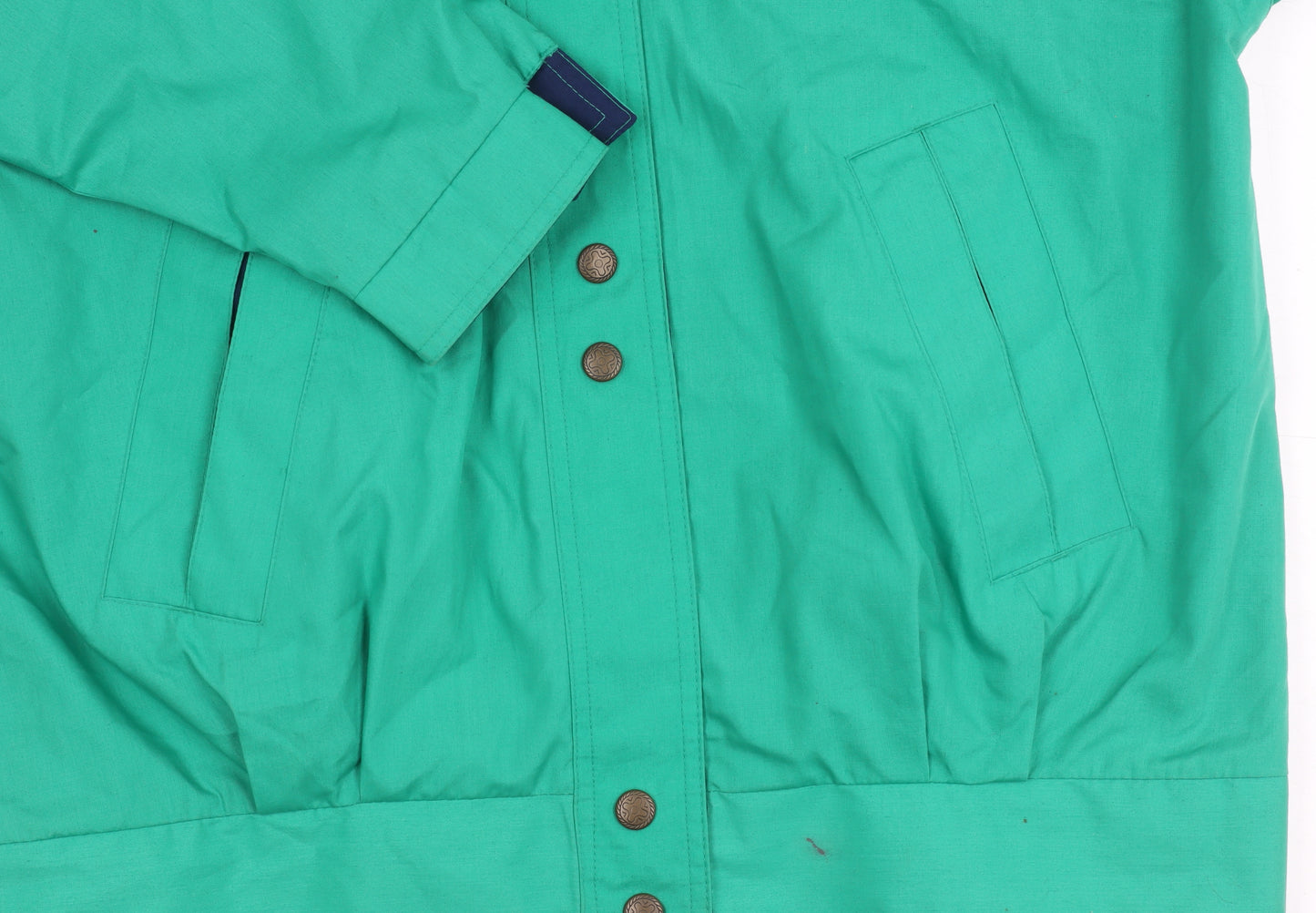St Michael Women's Green Basic Jacket Size 14