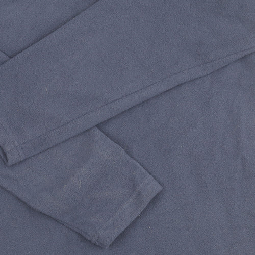 Peter Storm Women's Blue Fleece Pullover Sweatshirt Size 10