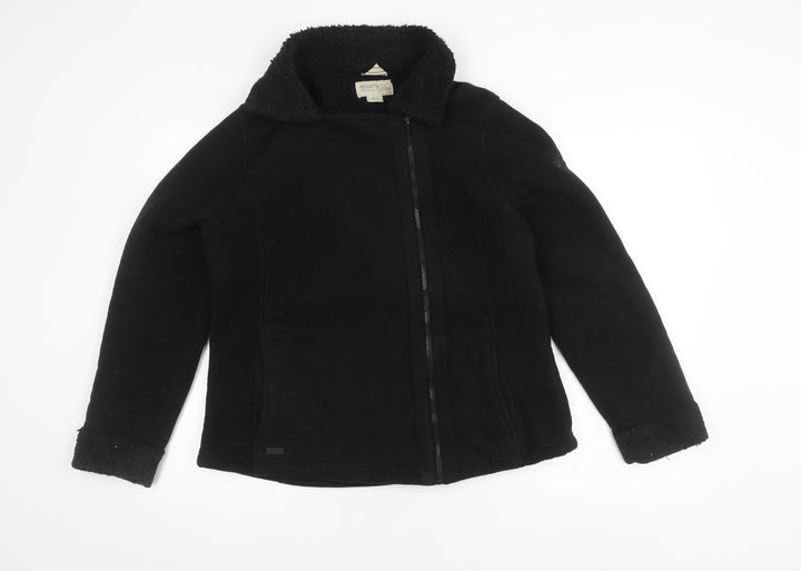 Regatta Women's Black Fleece Jacket Size 14