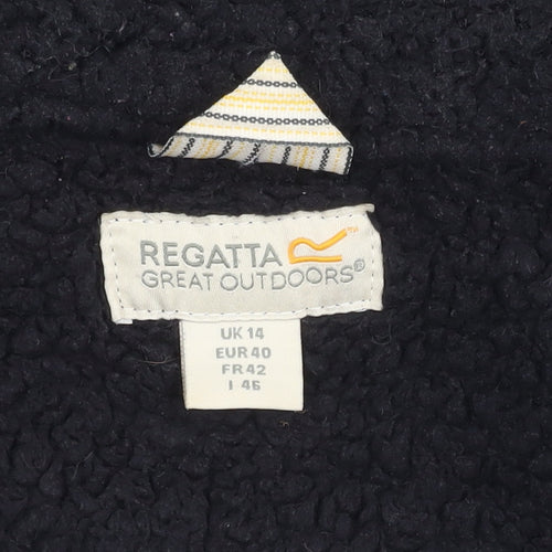 Regatta Women's Black Fleece Jacket Size 14