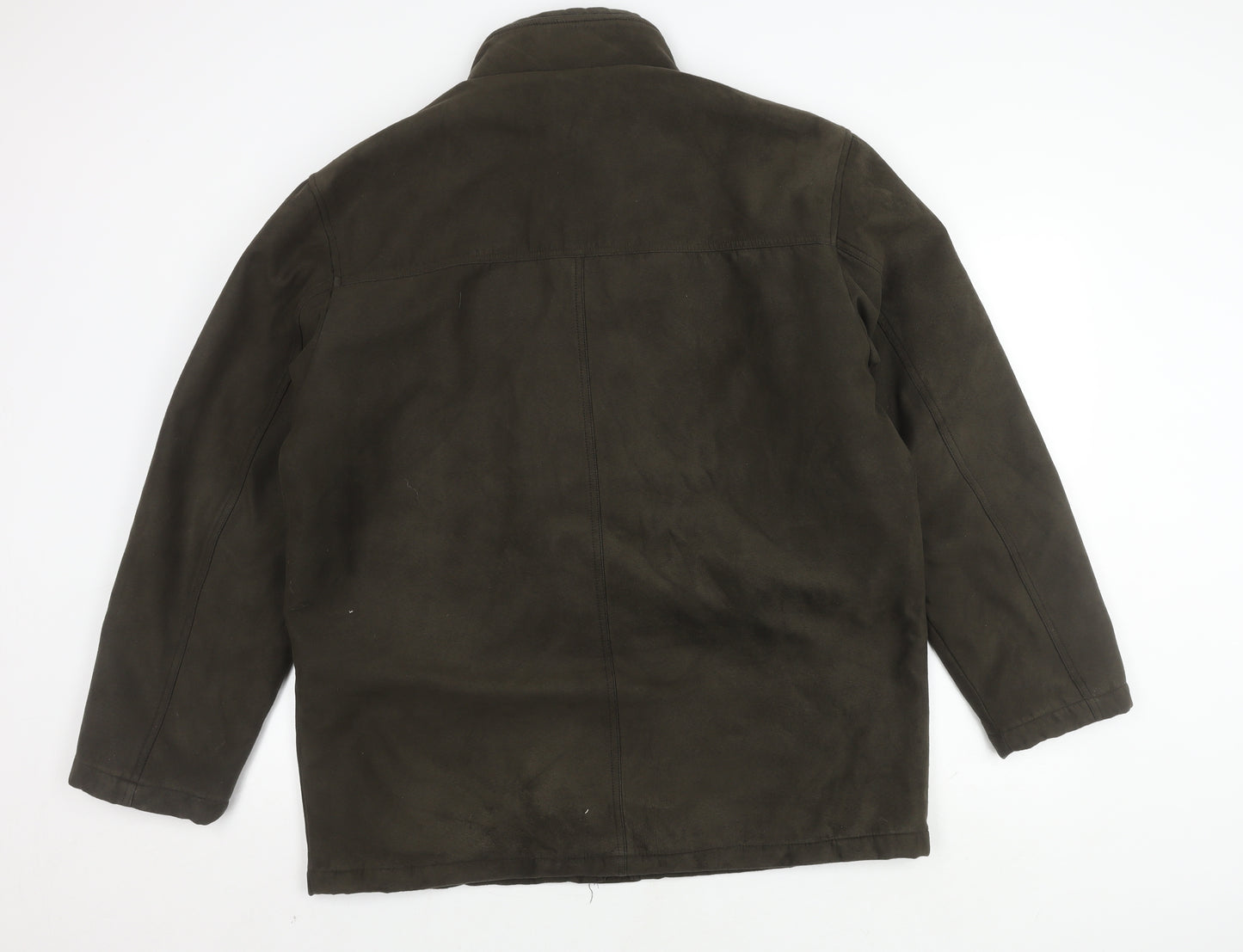 EWM Men's Green Mid-Length Jacket, Size M, Casual