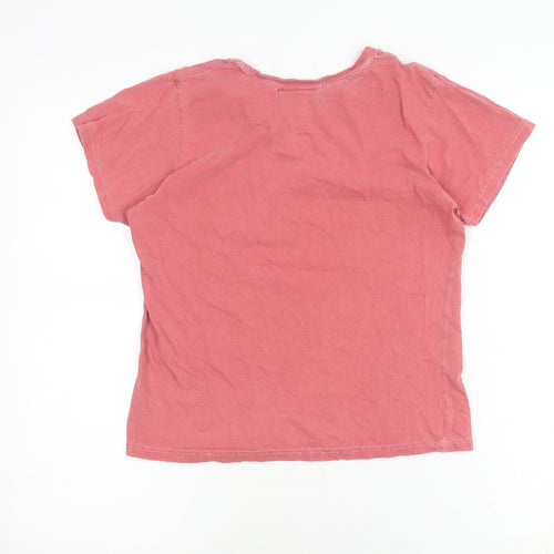Disneyland Resort Pink Mickey Mouse T-Shirt Women S