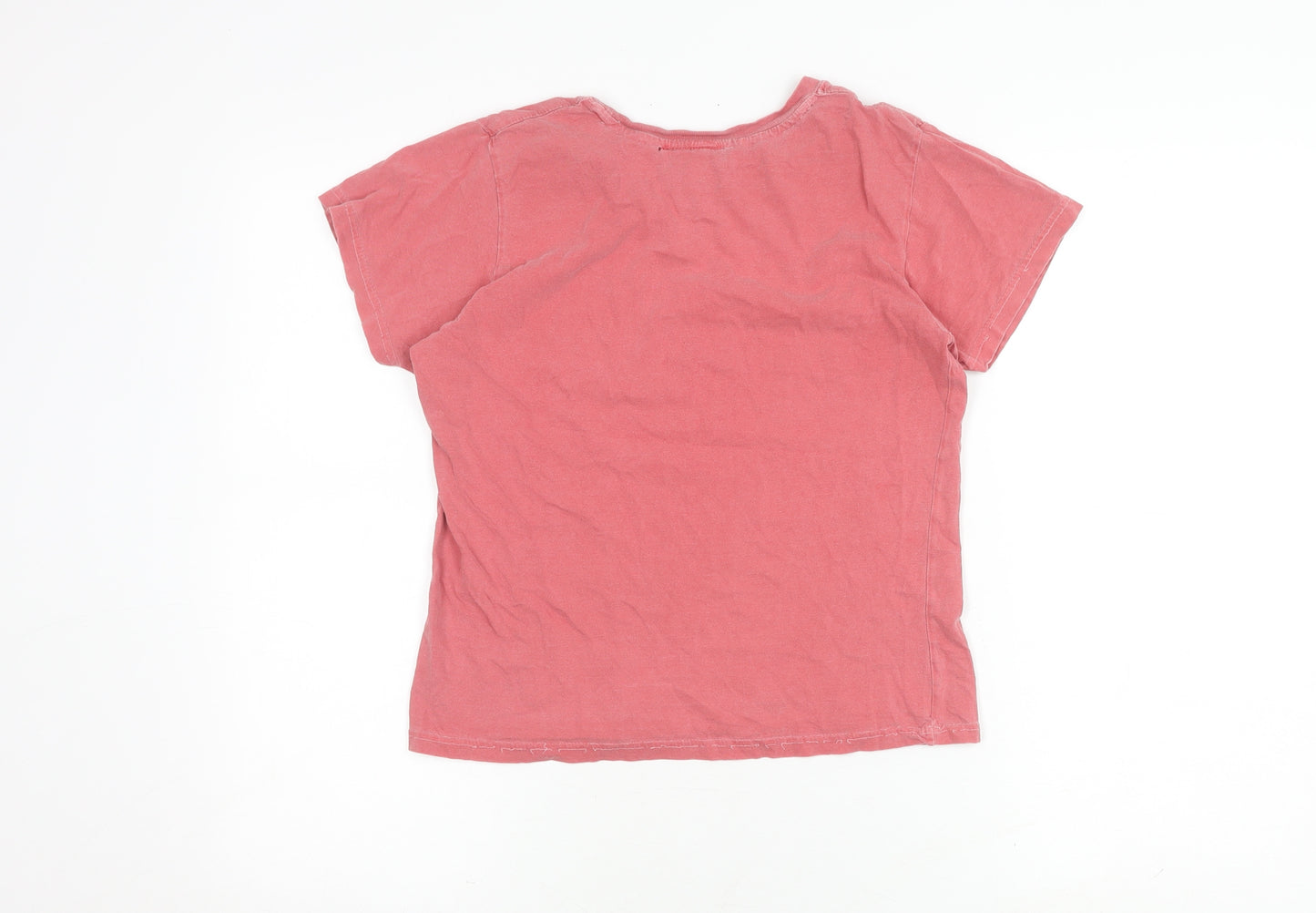 Disneyland Resort Pink Mickey Mouse T-Shirt Women S