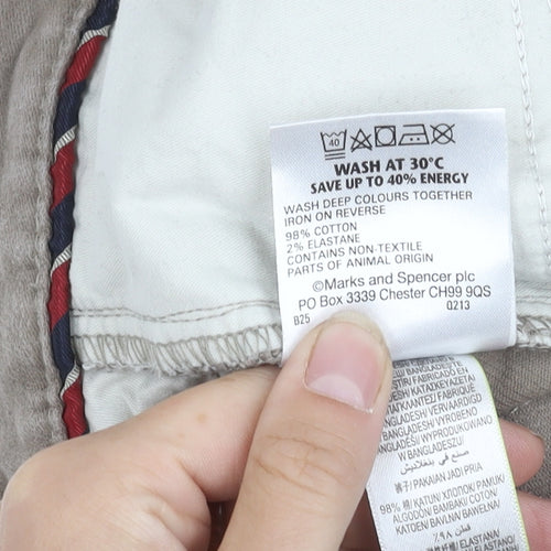 Marks and Spencer Men's Brown Trousers 38