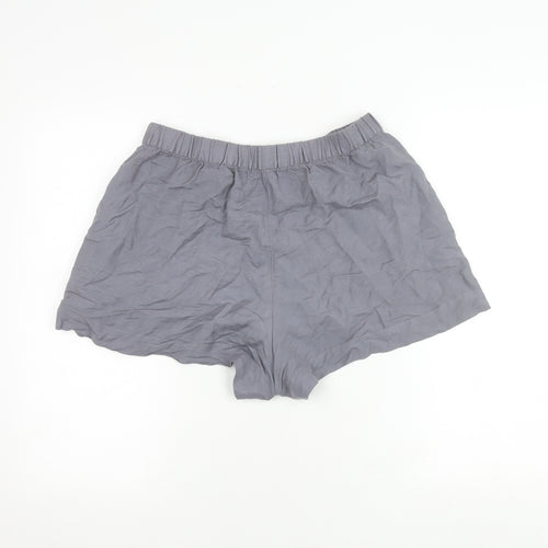 Oysho Grey Women's Shorts, M, Casual Cotton Blend