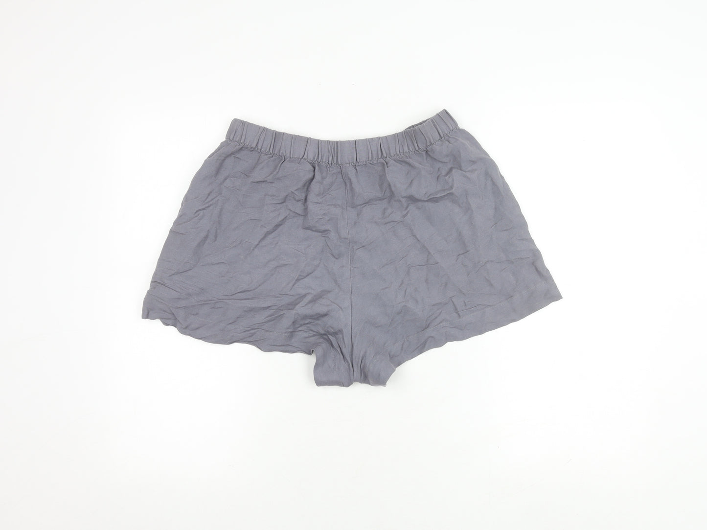 Oysho Grey Women's Shorts, M, Casual Cotton Blend