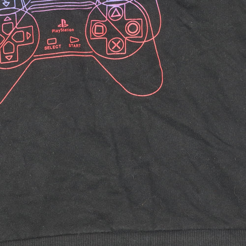 Next Boys PlayStation Hoodie, Black, 16 Years, Graphic Print